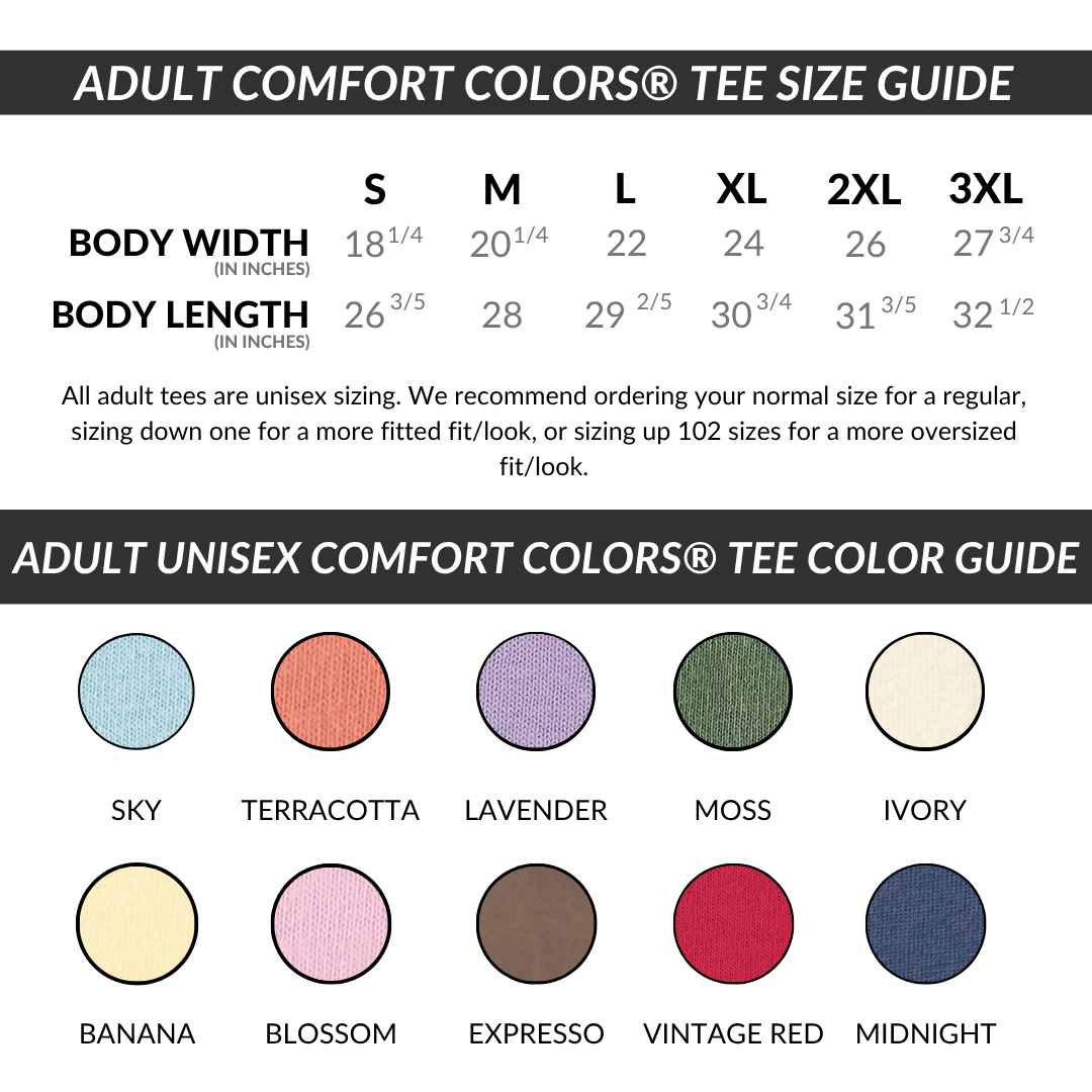 Dad Of: Select Your Design (Varsity) - Unisex Comfort Colors® Tee - Image 2