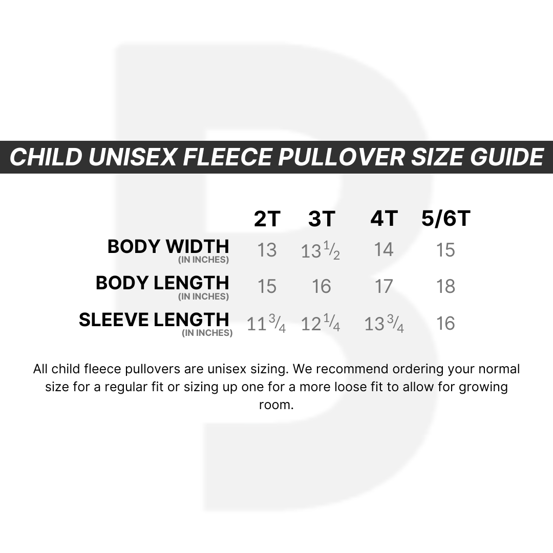 Brother's Biggest Fan (Football) - Unisex Child Fleece Pullover - Image 3