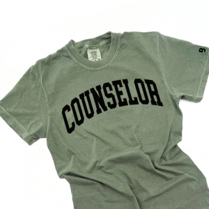 Counselor (Varsity) – Unisex Comfort Colors® Tee