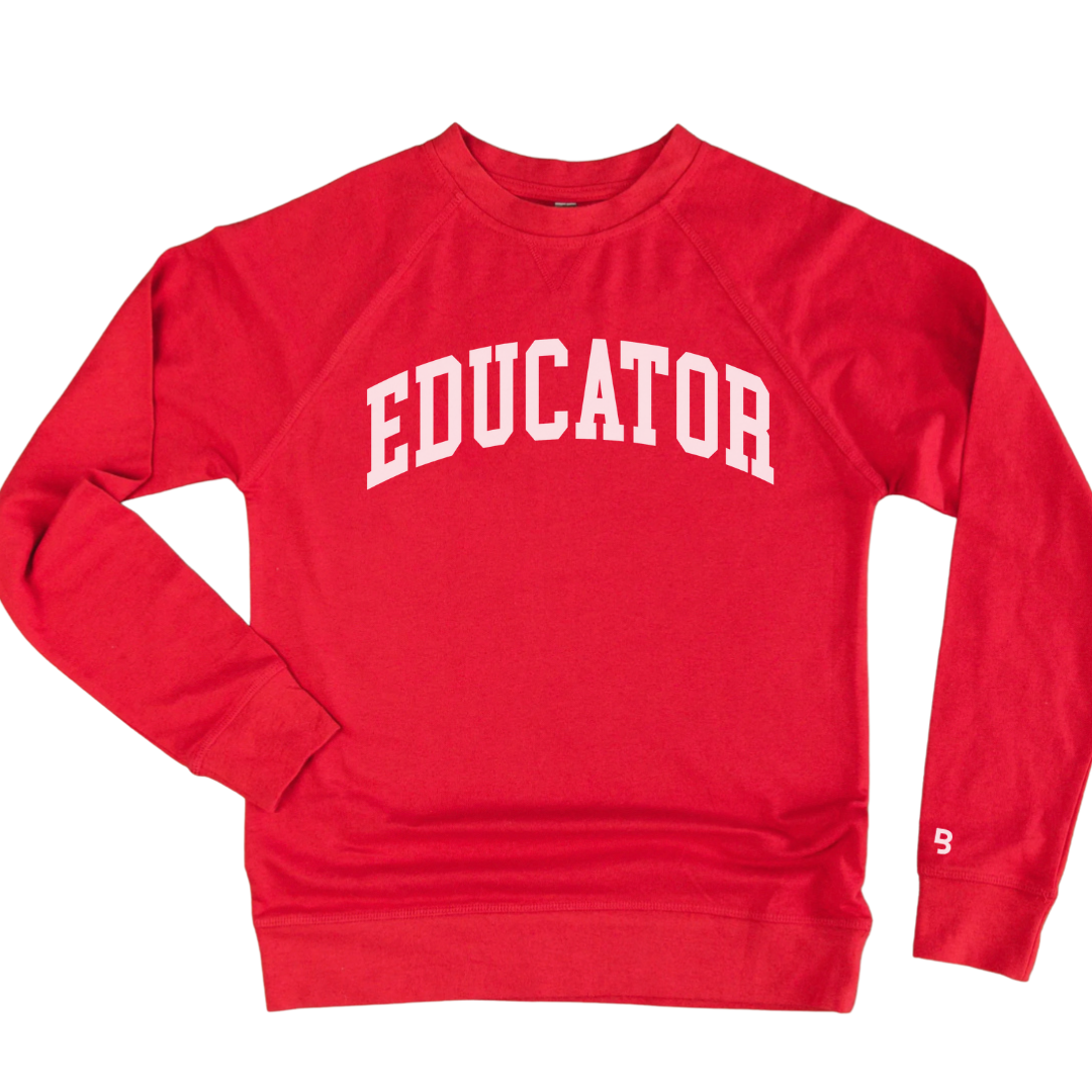 Educator (Varsity) - Unisex Lightweight Pullover