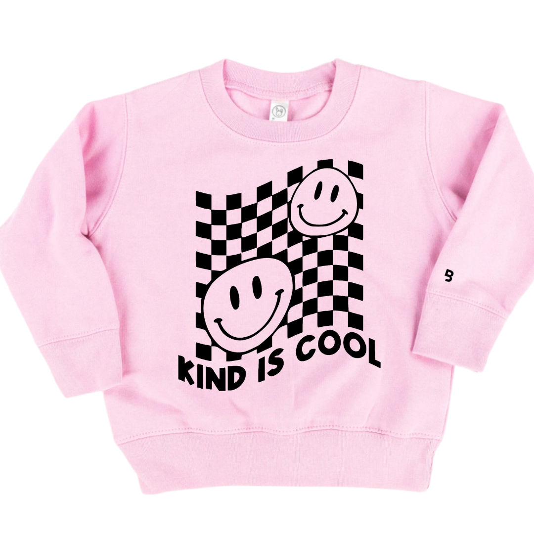 Kind Is Cool - Unisex Child Fleece Pullover