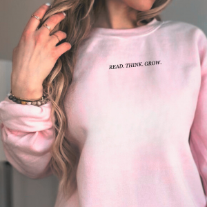 Read Think Grow – Unisex Fleece Pullover