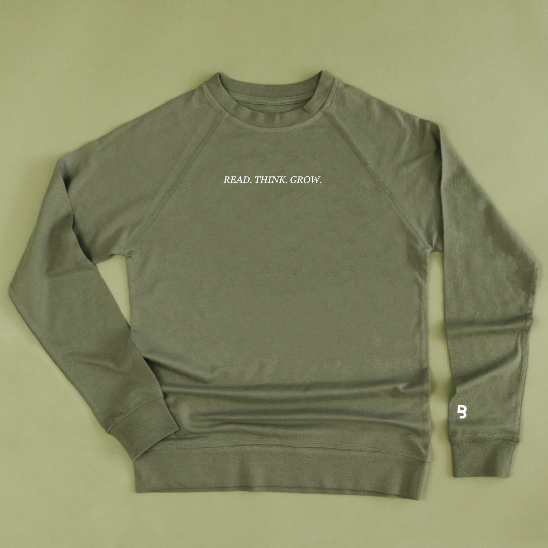 Read Think Grow - Unisex Lightweight Pullover