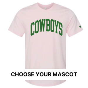 Custom: School Mascot (Select Your Mascot) – Unisex Tee