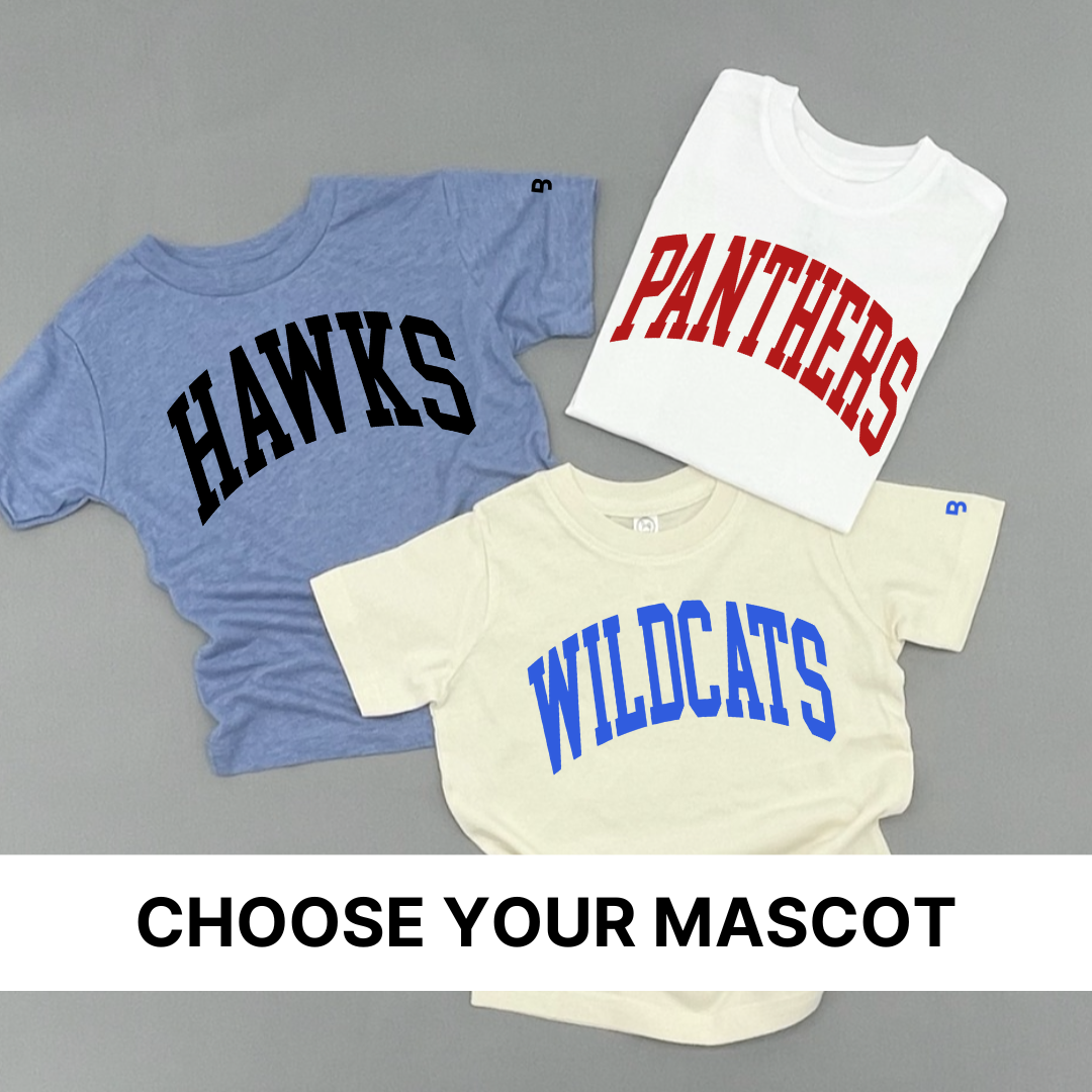 Custom: School Mascot (Select Your Mascot) - Child Shirt