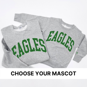 Custom: School Mascot (Select Your Mascot) – Unisex Fleece Pullover