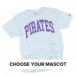 Custom: School Mascot (Select Your Mascot) – Unisex Comfort Colors® Tee