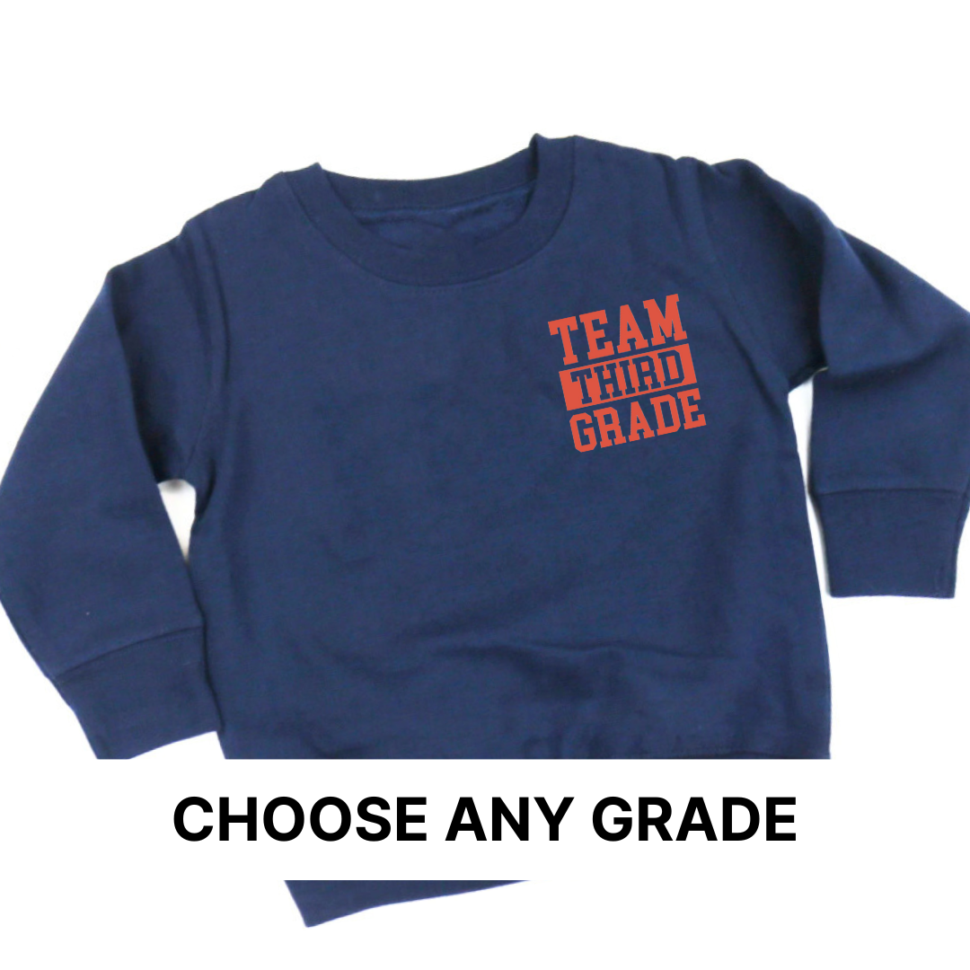Team Grade (Choose Your Grade) - Unisex Child Fleece Pullover