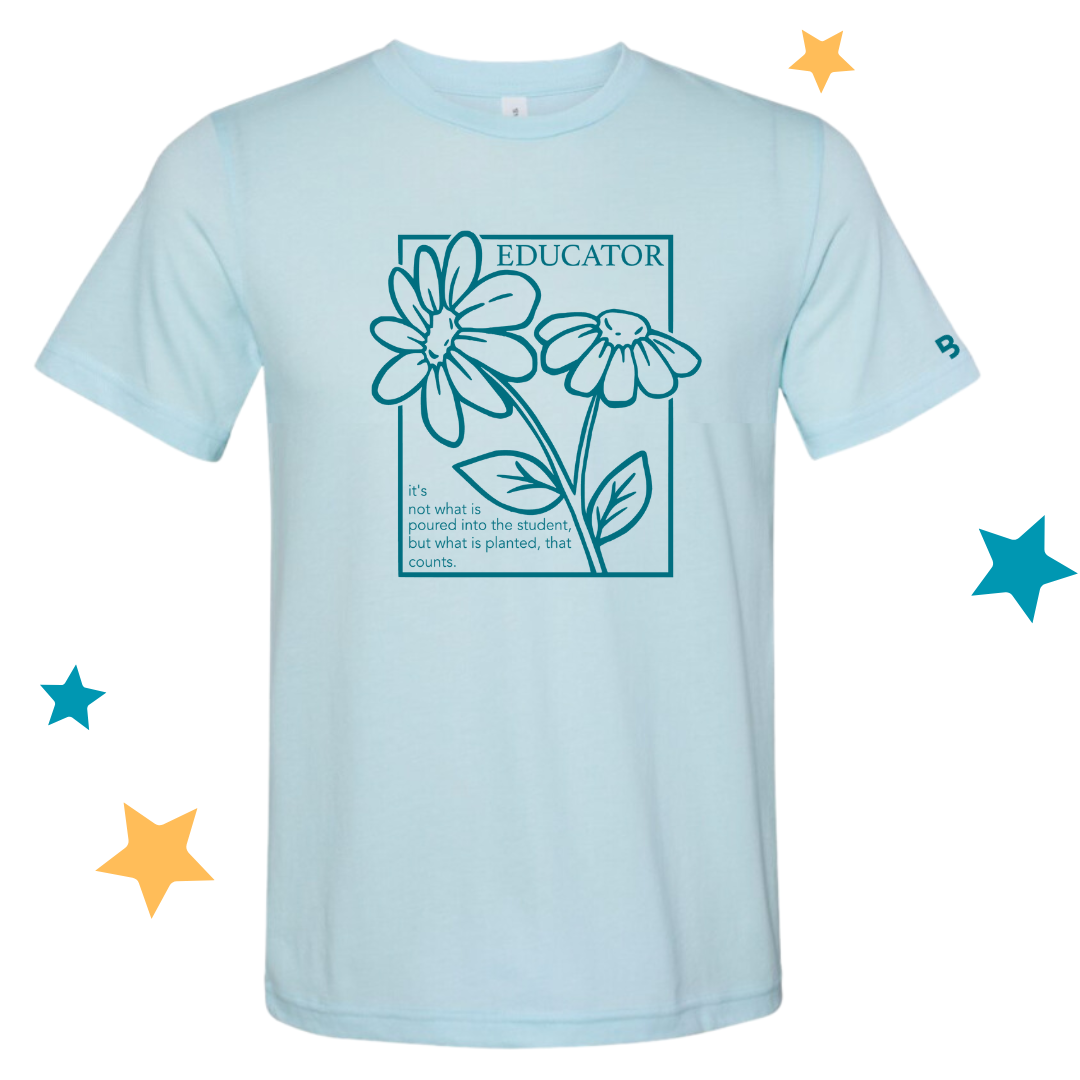 What Counts (Select Your "Teacher" Title) - Unisex Tee - Image 2