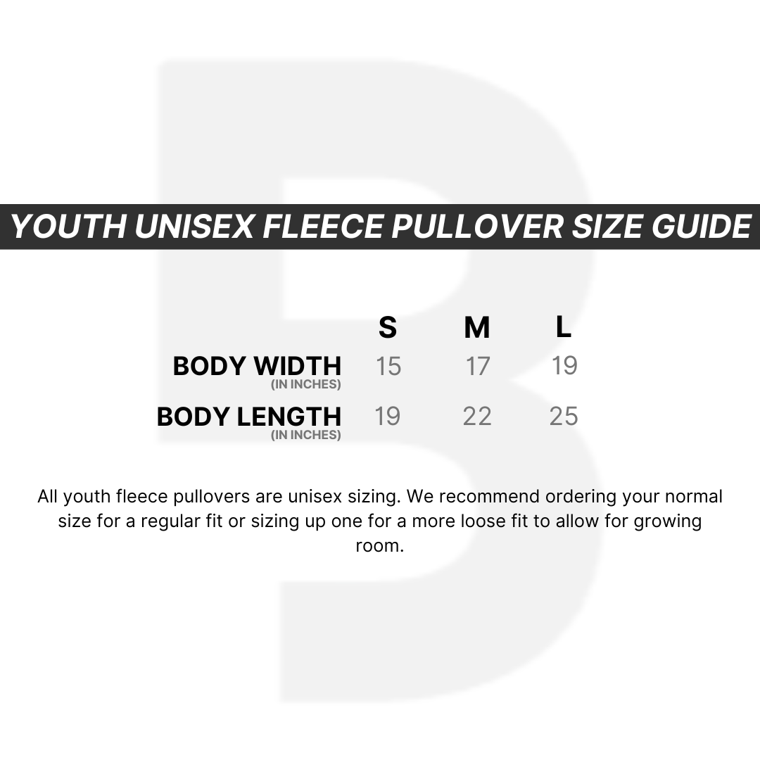 Brother's Biggest Fan (Football) - Unisex Child Fleece Pullover - Image 4