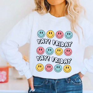 Yay Friday – Unisex Fleece Pullover