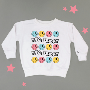 Yay Friday – Unisex Child Fleece Pullover