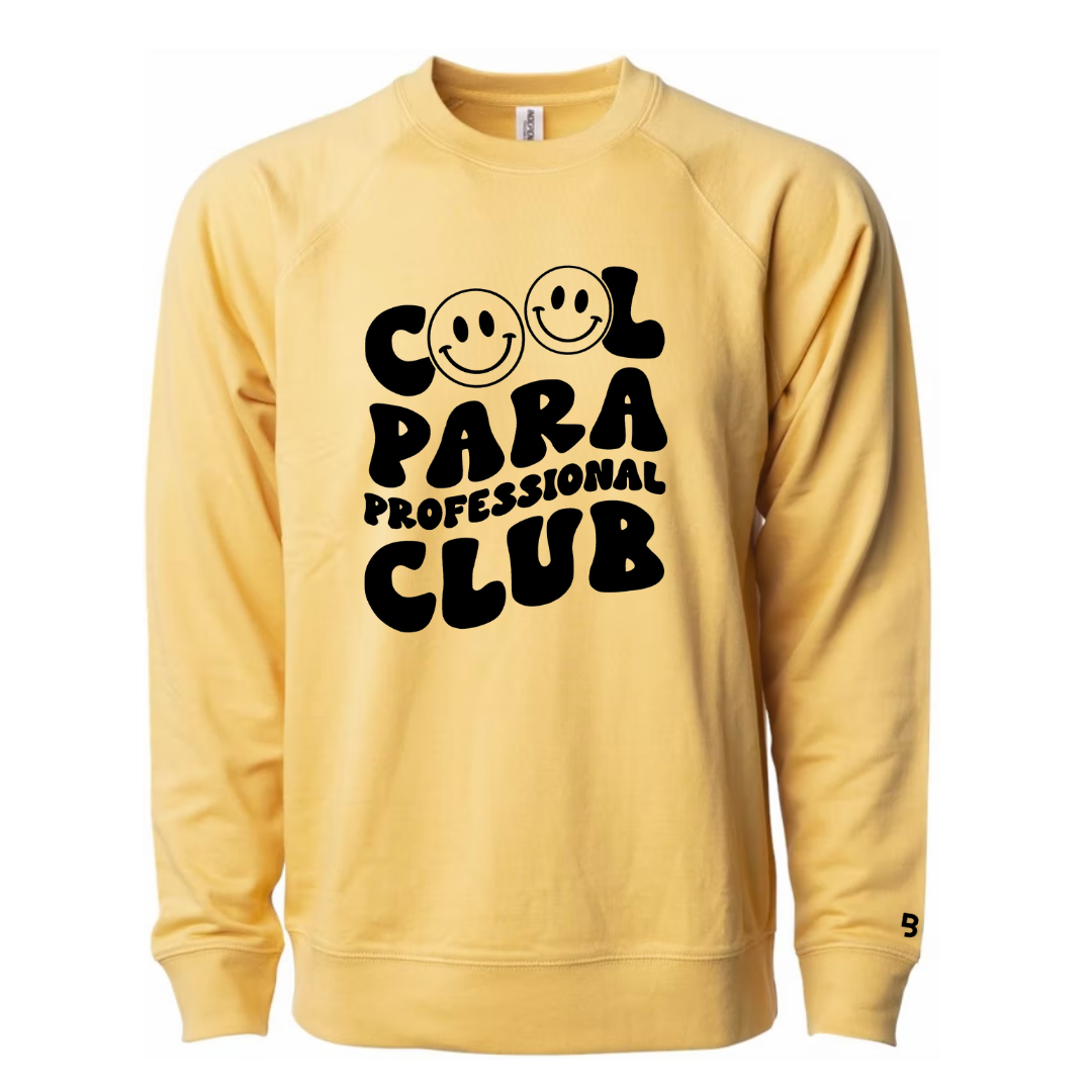Cool Paraprofessional Club - Unisex Lightweight Pullover