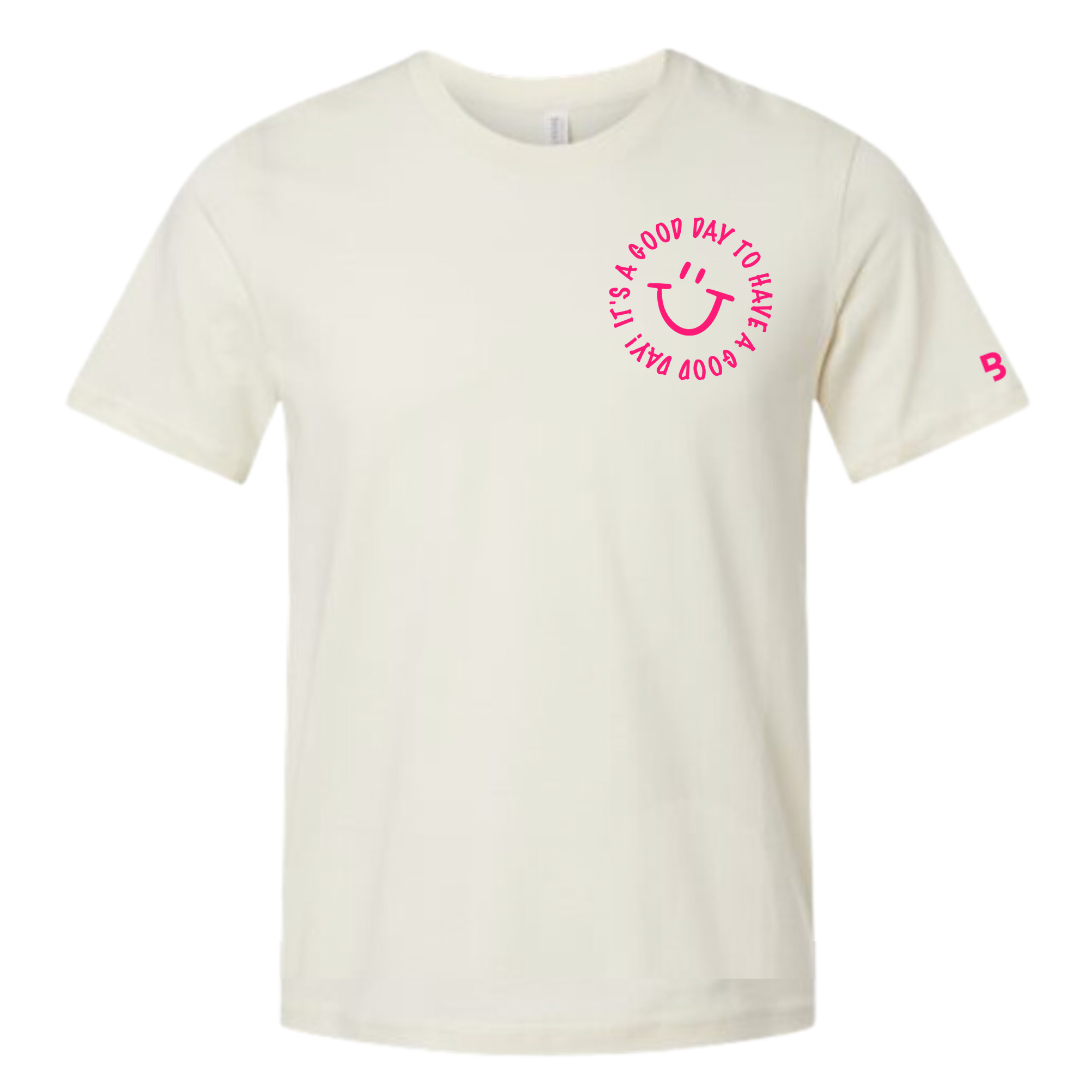 Good Day (Front + Back Design) - Unisex Tee - Image 2