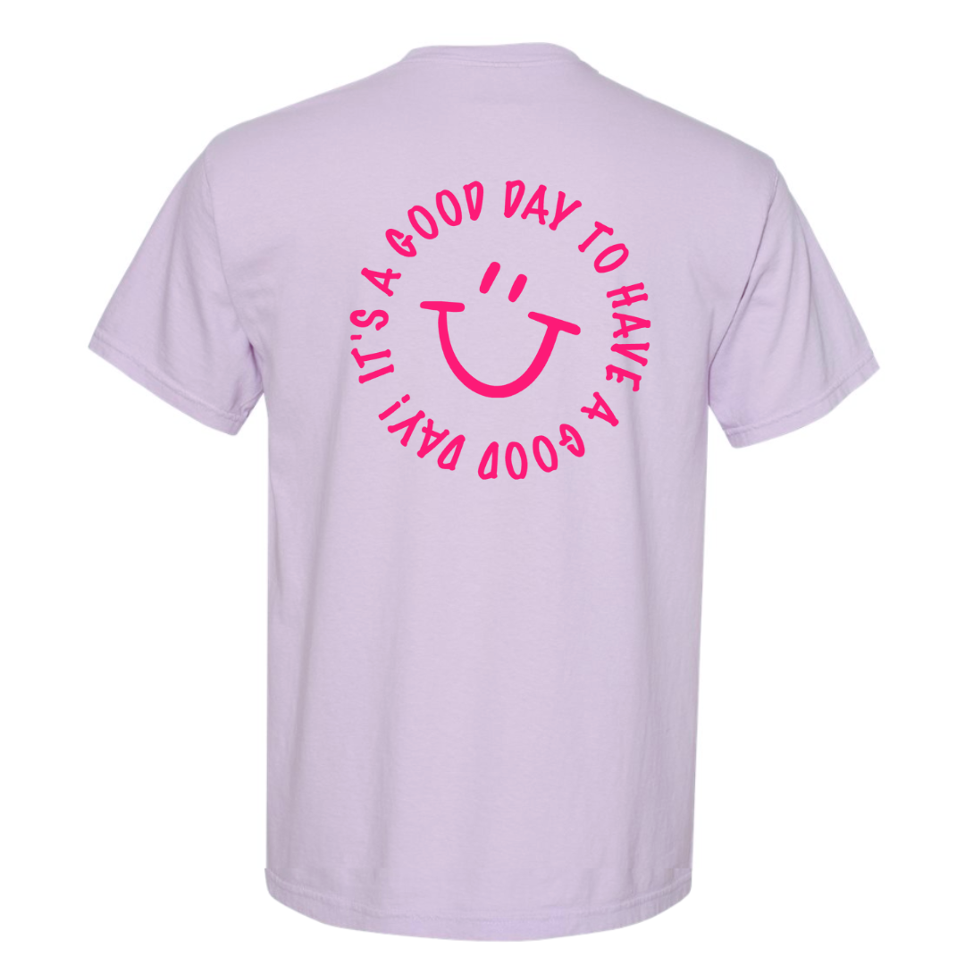 Good Day (Front + Back Design) - Unisex Comfort Colors® Tee - Image 2