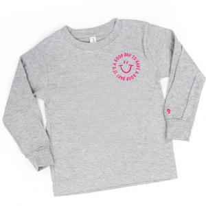 Good Day (Front + Back Design) – Long Sleeve Child Shirt