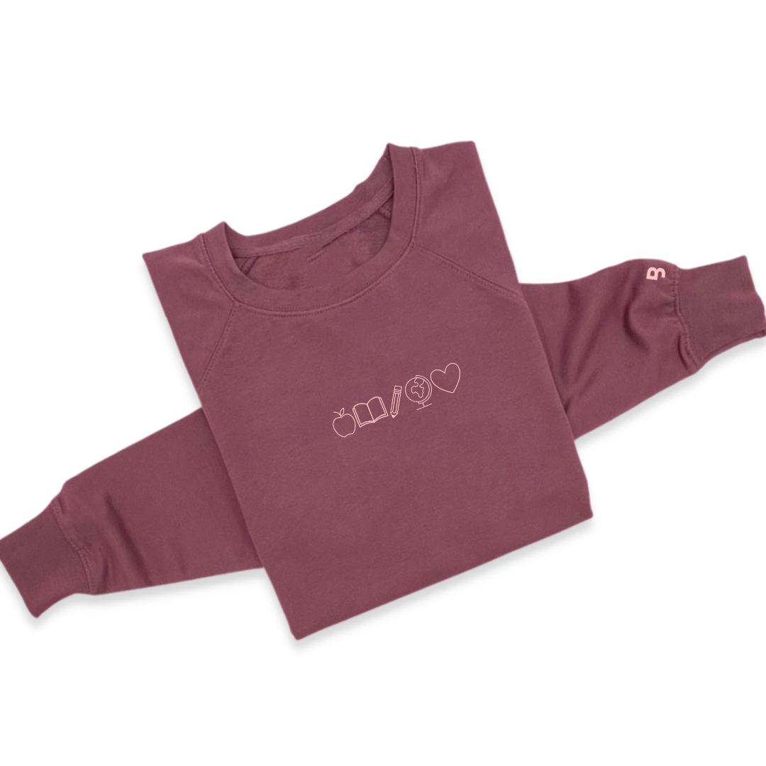 School Icons - Unisex Lightweight Pullover