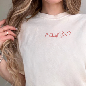 School Icons – Unisex Comfort Colors® Tee