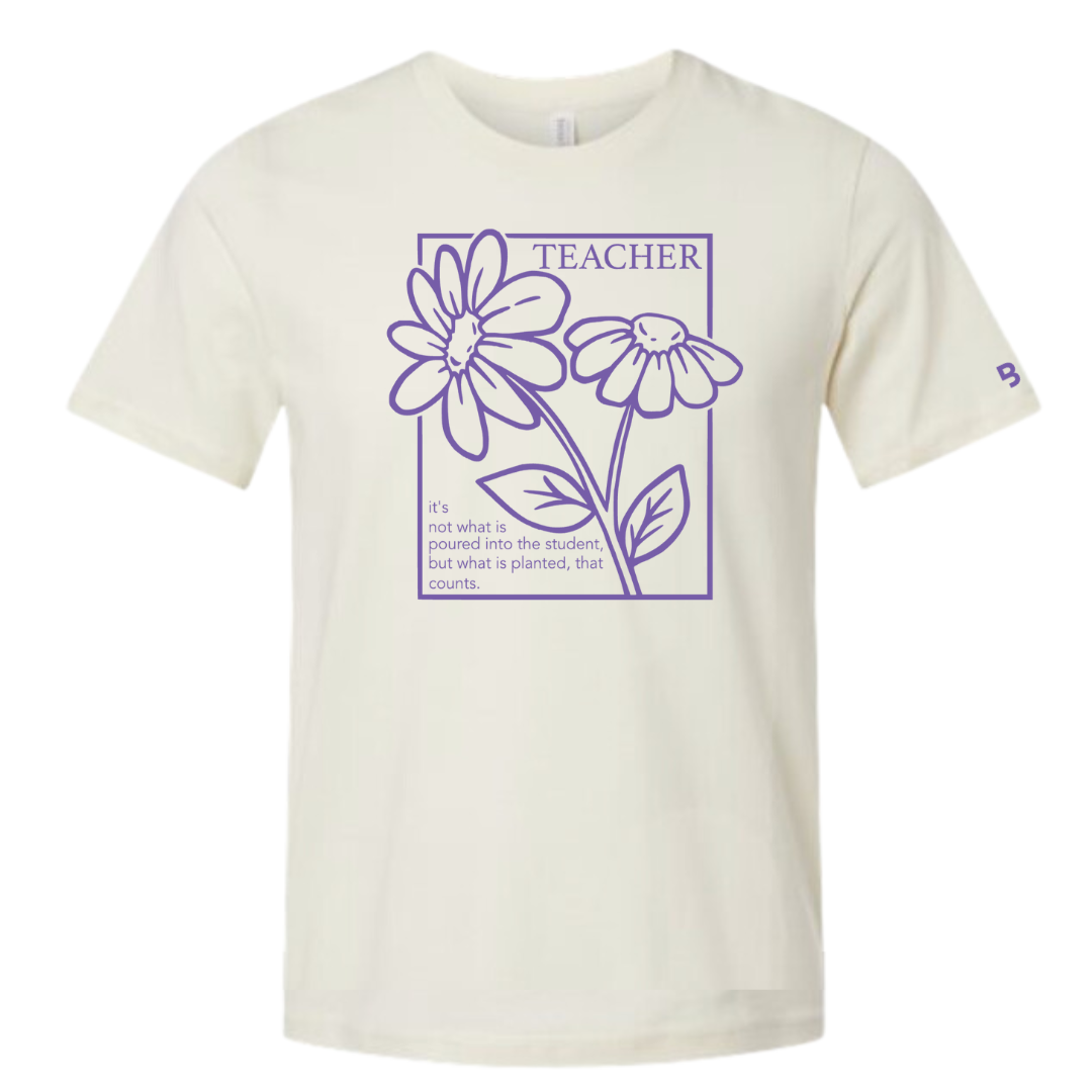 What Counts (Select Your "Teacher" Title) - Unisex Tee - Image 4