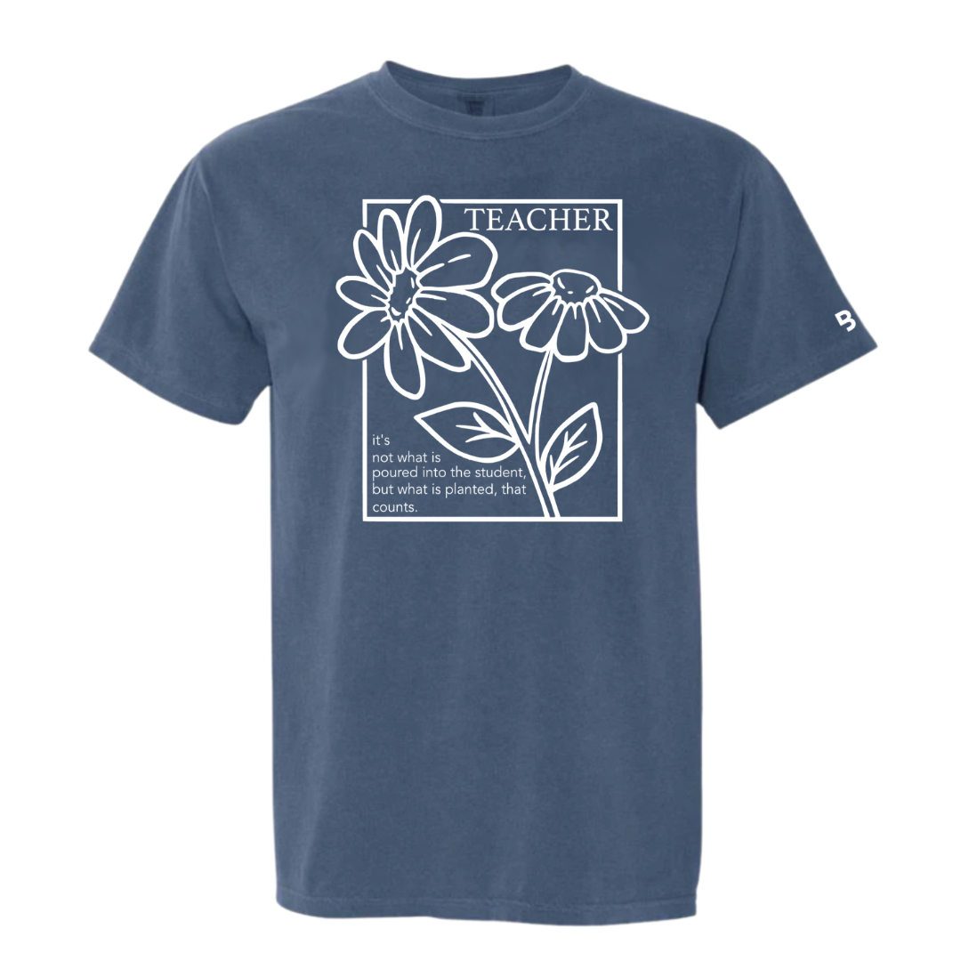 What Counts (Select Your "Teacher" Title) - Unisex Comfort Colors® Tee - Image 6