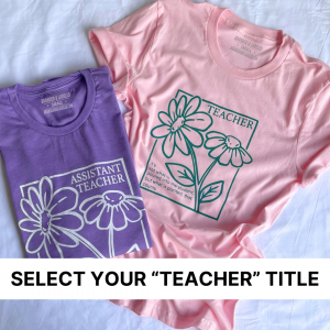 What Counts (Select Your “Teacher” Title) – Unisex Tee