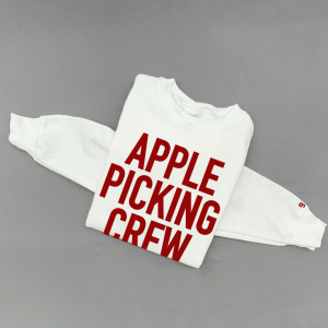 Apple Picking Crew – Unisex Fleece Pullover