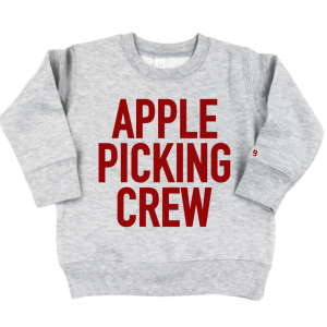 Apple Picking Crew – Unisex Child Fleece Pullover