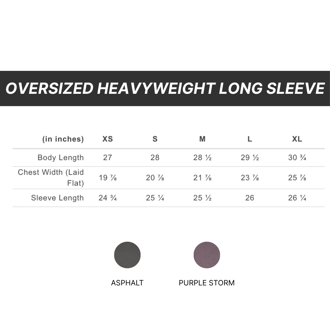 Mother (Oversized Serif) - Oversized Heavyweight Long Sleeve - Image 2