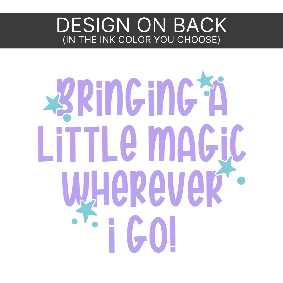 Custom: Bringing A Little Magic (Front + Back Design) - Unisex Fleece Pullover - Image 3