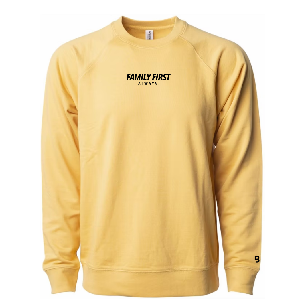 Family First Always - Unisex Lightweight Pullover