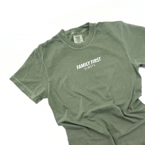 Family First Always – Unisex Comfort Colors® Tee