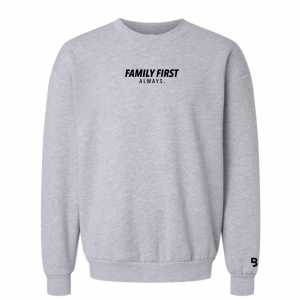 Family First Always – Unisex Fleece Pullover