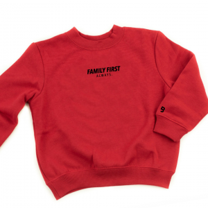 Family First Always – Unisex Child Fleece Pullover