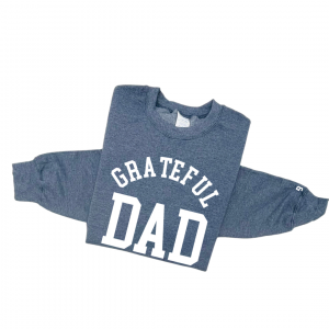 Grateful Dad – Unisex Fleece Pullover