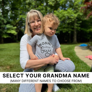 Little Guy (Grandma Names) – Child Shirt