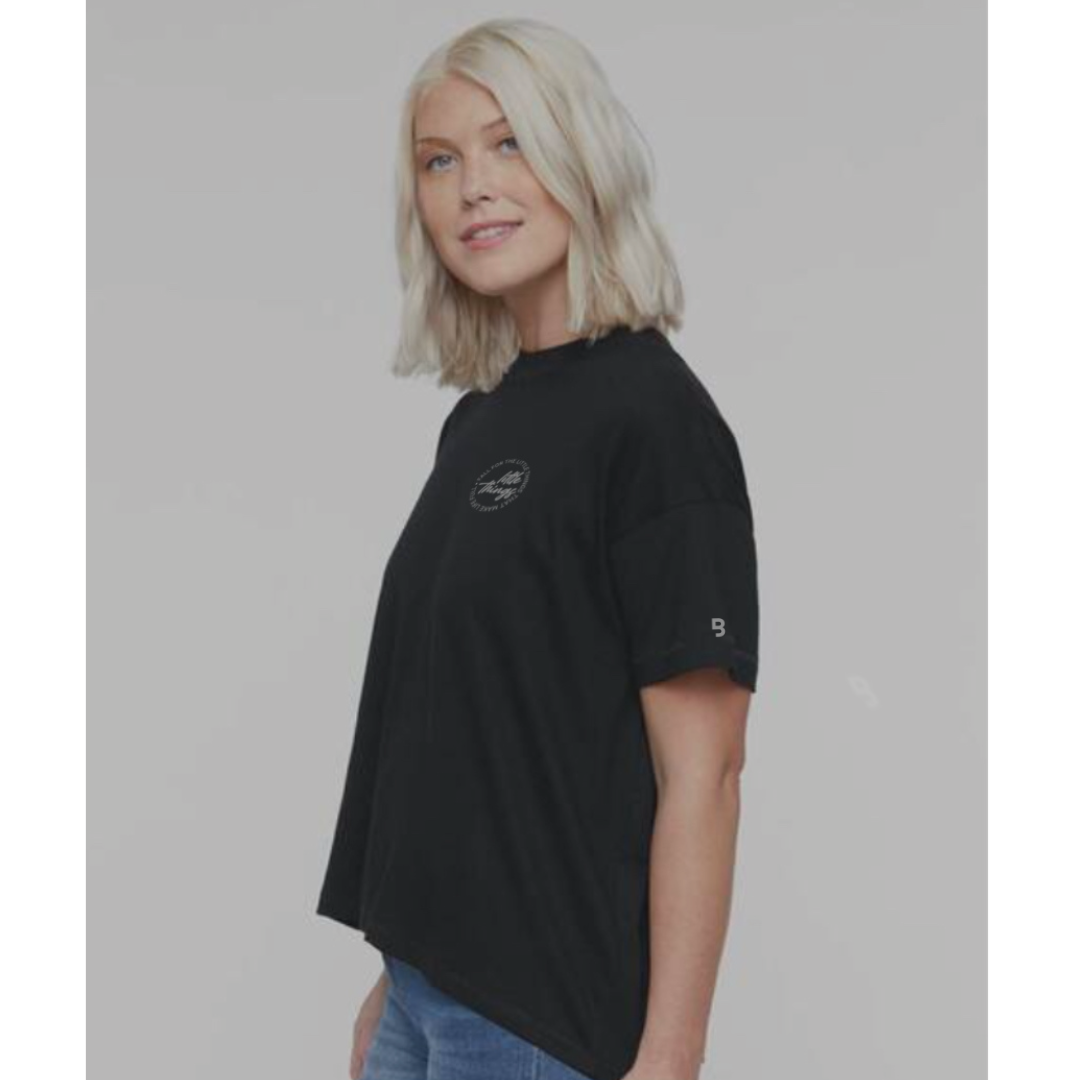 Fall For The Little Things - Elevated Hi-Lo Tee - Image 2