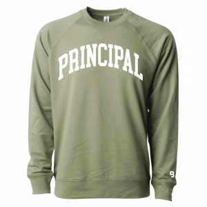 Principal (Varsity Arched) – Unisex Lightweight Pullover