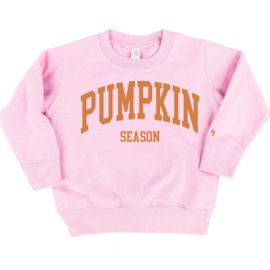 Pumpkin Season – Unisex Child Fleece Pullover