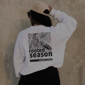 Rooted In This Season (Front + Back Design) – Unisex Fleece Pullover