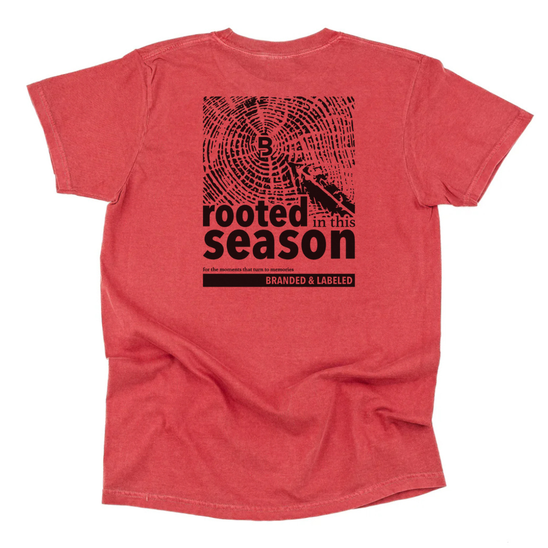 Rooted In This Season (Front + Back Design) - Unisex Comfort Colors® Tee - Image 2