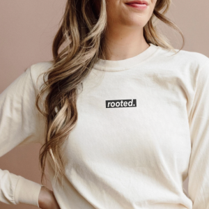 Rooted In This Season (Front + Back Dsign)- Long Sleeve Comfort Colors® Tee