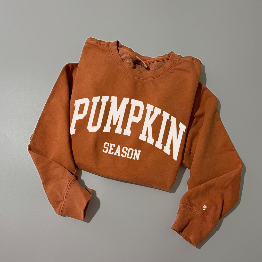 Pumpkin Season - Lightweight Comfort Colors® Pullover