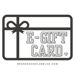 Branded & Labeled E-Gift Card