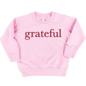 Grateful – Unisex Child Fleece Pullover
