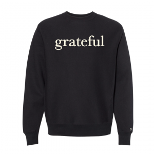 Grateful – Unisex Fleece Pullover