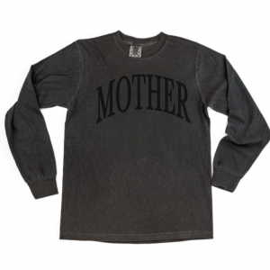 Mother (Oversized Serif) – Long Sleeve Comfort Colors® Tee