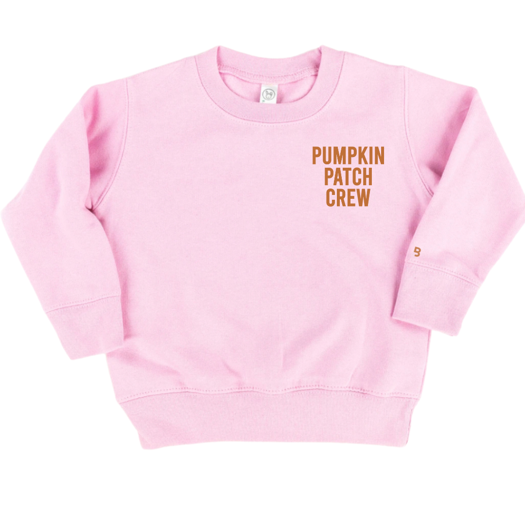 Pumpkin Patch Crew - Unisex Child Fleece Pullover