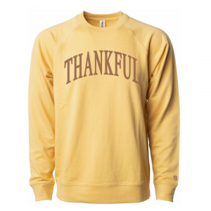 Thankful (Arched) – Unisex Lightweight Pullover