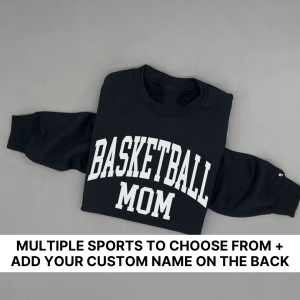 Custom: Sports Mom (Select Your Sport) – Unisex Fleece Pullover