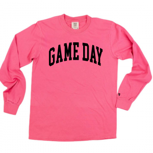 Game Day (Arched) – Long Sleeve Comfort Colors® Tee